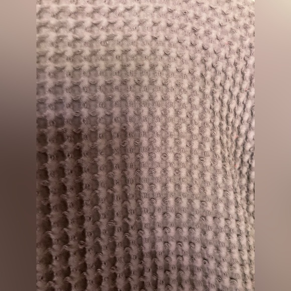 NWT FOCUS Waffle Swing Cardigan Jacket 100% preshrunk Cotton BROWN M… - Picture 7 of 13